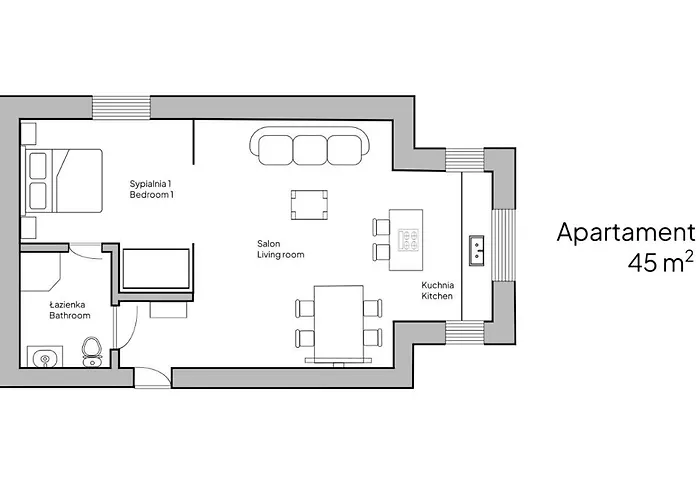 Sanhaus - Retro - Przy Plazy Z Parkingiem Apartmán